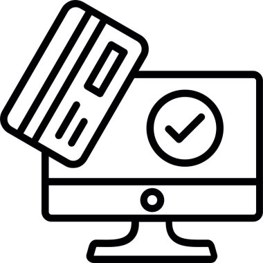 E-ödeme Satır Simgesi Tasarımı