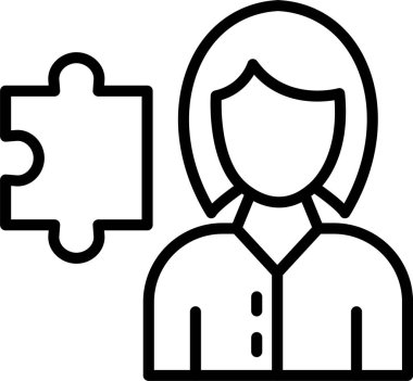 Bulmaca Satırı Simgesi Tasarımı