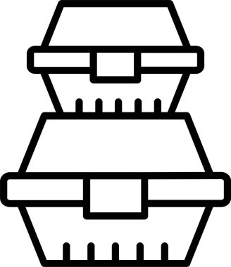 Yiyecek Taşıyıcı Hattı Simgesi Tasarımı