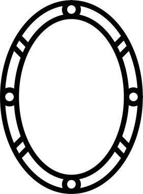 Çerçeve çizgili simgesi Tema