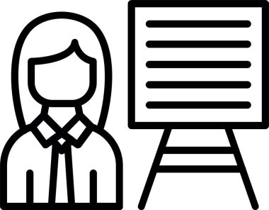 eğitim hattı simgesi tasarımı