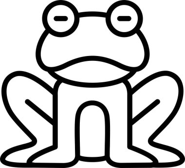 Blue Jeans Kurbağa Hattı Simgesi Tasarımı