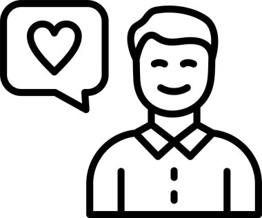 Aşk Satır Simgesi Tasarımı