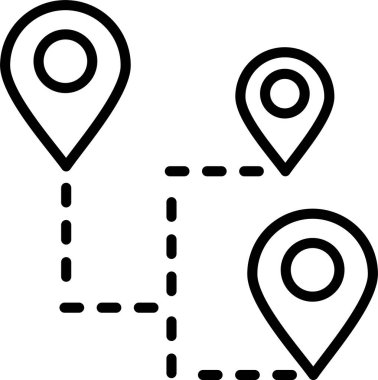 konumu satır simgesi tasarım