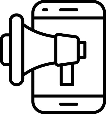 Reklam Satırı Simgesi Tasarımı