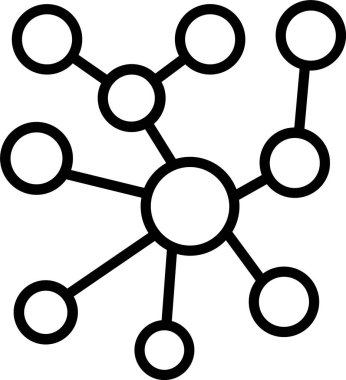 Ağ satır simgesi tasarım