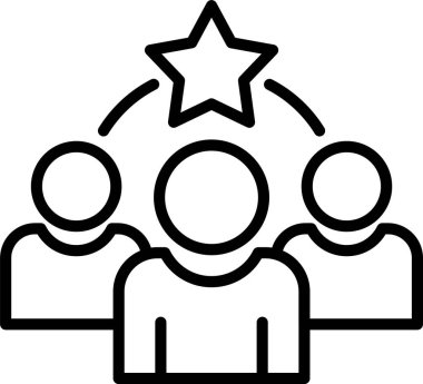 Liderlik Satır Simgesi Tasarımı