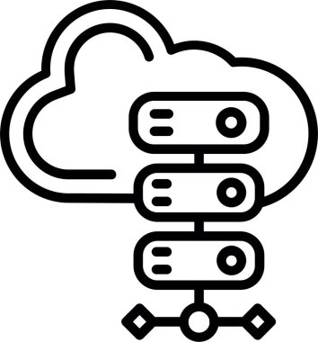 Sunucu satırı simgesi tasarımı