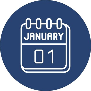 31 Ocak Satır Çoklu Çember Rengi