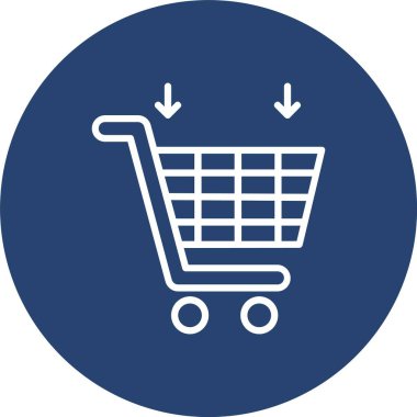 Alışveriş Arabası Hattı Çok Çember Rengi