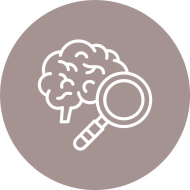 Nöroloji Çizgisi Çok Çember Rengi