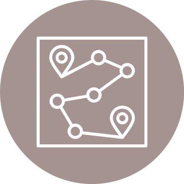 Yönlendirme Çizgisi Çoklu Çember Rengi