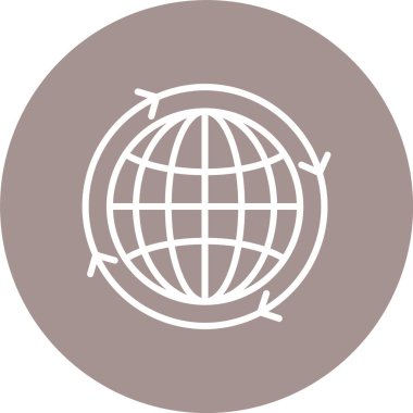 Dünya çapında Nakliye Hattı Çok Çember Rengi