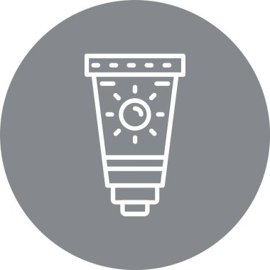 Güneş kremi Çizgisi Çoklu Çember Rengi