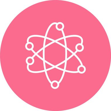 Atom Enerjisi Hattı Çok Çember Rengi