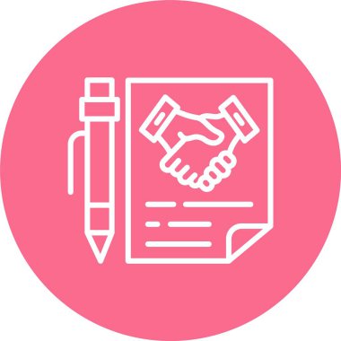 Anlaşma Satırı Çoklu Çember Rengi