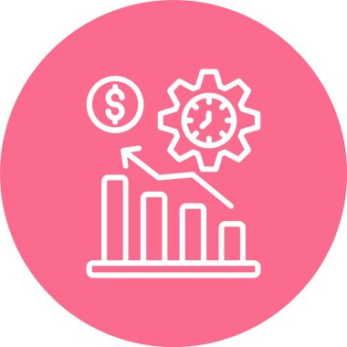 Verimlilik Çizgisi Çoklu Çember Rengi