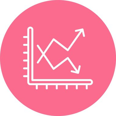 Grafik Çizgisi Çoklu Çember Rengi