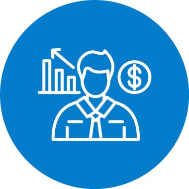 Ekonomist Çizgisi Çoklu Çember Rengi