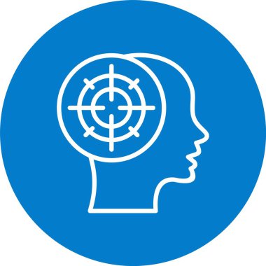 Odaklanma Çizgisi Çoklu Çember Rengi