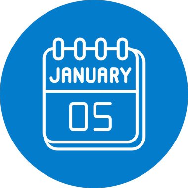 5 Ocak Satır Çoklu Çember Rengi