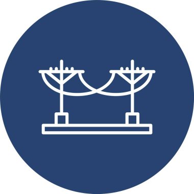 Elektrik Kutbu Çoklu Çember Çizgisi Rengi