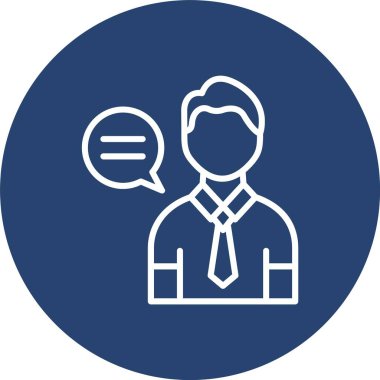 Röportaj Çizgisi Çoklu Çember Rengi