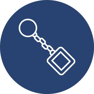 Anahtarlık Satırı Çoklu Çember Rengi