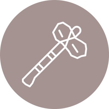 Tarih Öncesi Axe Çizgisi Çok Çember Rengi