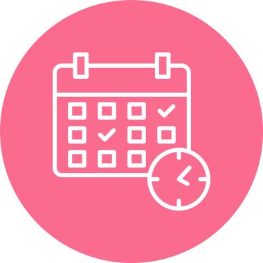 Olay Zaman Çizgisi Çoklu Çember Rengi