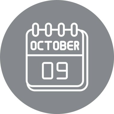 9 Ekim Çizgisi Çoklu Çember Rengi