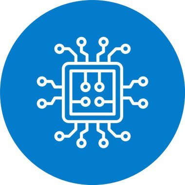 Devre Çizgisi Çoklu Çember Rengi