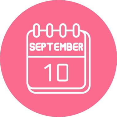 10 Eylül Çizgisi Çoklu Çember Rengi