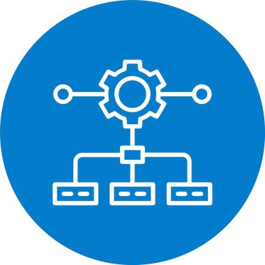 Çalışma Akışı Çizgisi Çoklu Çember Rengi