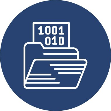 İkili Kod Satırı Çoklu Çember Rengi