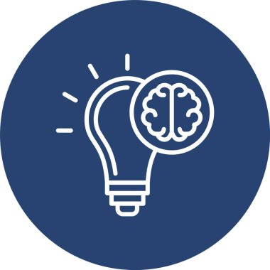 Yaratıcı Beyin Çizgisi Çok Çember Rengi