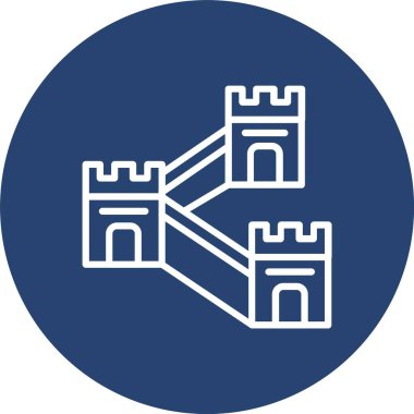 Çin Seddi Çok Çember Rengi