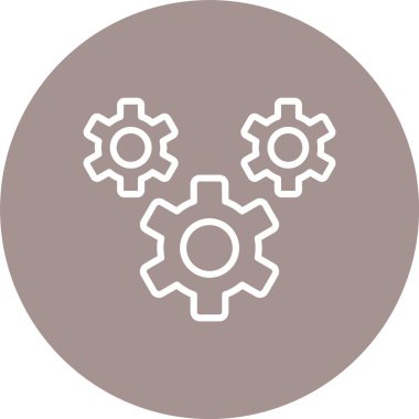 Vites Çizgisi Çoklu Çember Rengi