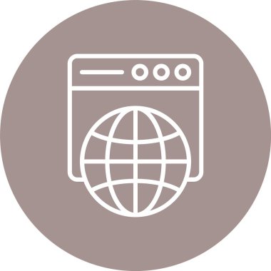 Web Sunucu Satırı Çoklu Çember Rengi