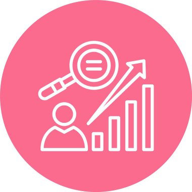 Analitycs Çizgisi Çok Çember Rengi