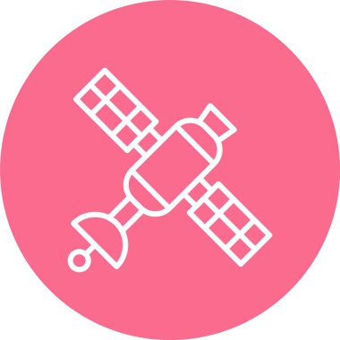 Uydu Çizgisi Çoklu Çember Rengi