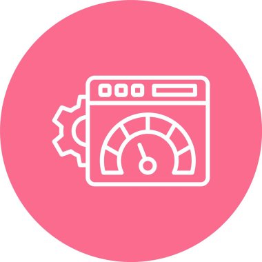 Web sitesi Satırı Çoklu Çember Rengi