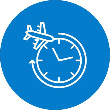 Saat Çizgisi Çoklu Çember Rengi