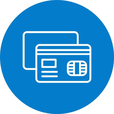 Kredi Kartı Çizgisi Çoklu Çember Rengi