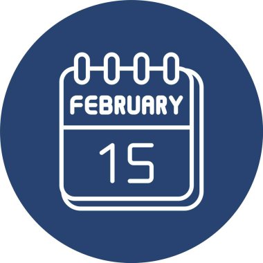 15 Şubat Satır Çoklu Çember Rengi