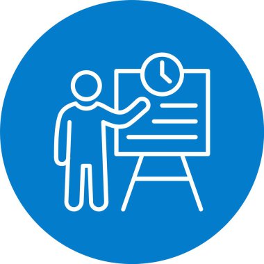 Çalışma Zamanı Çizgisi Çoklu Çember Rengi