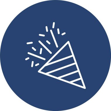 Parti Popper Line Çoklu Çember Rengi