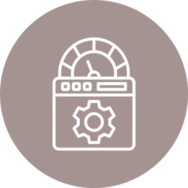 Bant genişliği Çizgisi Çok Çember Rengi