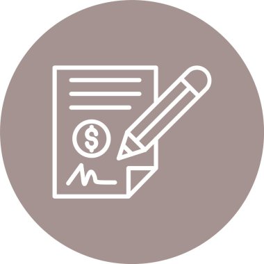 Kontrat Satırı Çok Çember Rengi