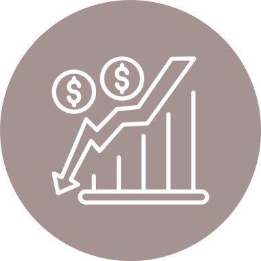 Ekonomik Kriz Hattı Çok Çember Rengi